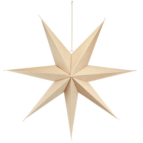 Product Decorative Star for Illumination Paper Jute Natural Ø75cm