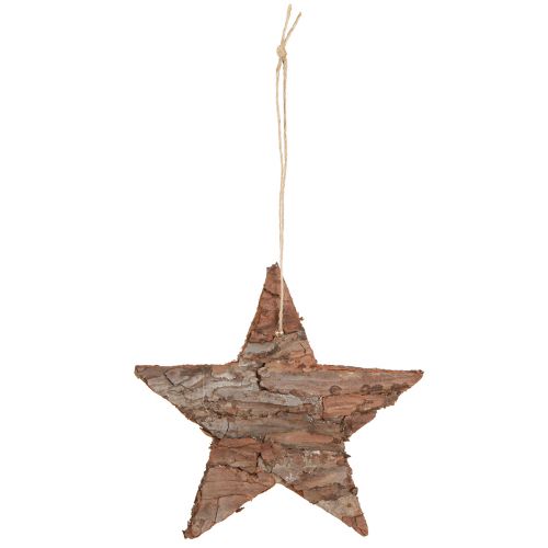 Product Decorative stars for hanging pine pine stars natural 15cm 4 pcs