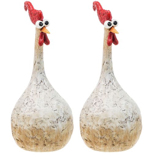 Product Decoration Chickens Decoration Figure Easter Decoration Chicken Funny H26cm