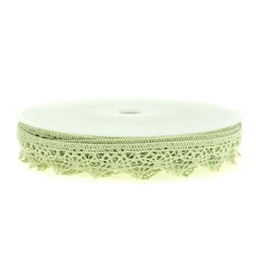 Product Decorative ribbon lace green 22mm 20m