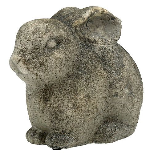 Floristik24 Decorative figure bunny gray tone 22cm x 15cm x 20.5cm