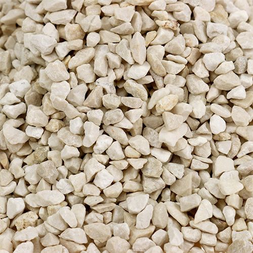 Product Decorative granulate cream decorative stones 2mm - 3mm 2kg