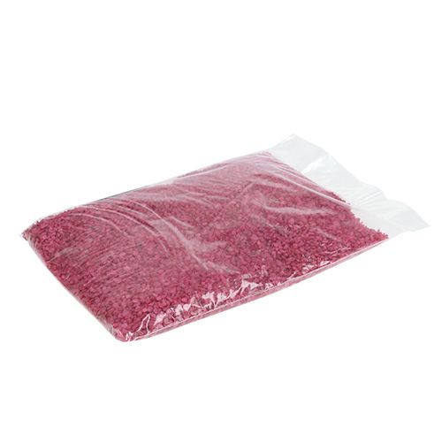 Product Decorative granules fuchsia decorative stones 2mm - 3mm 2kg