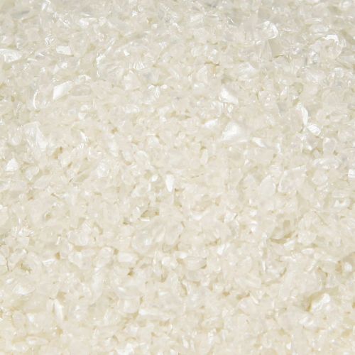 Product Decorative granules, glass granules, decorative sand 1-2mm, mother-of-pearl, 2kg