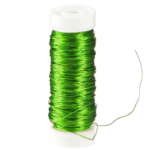 Product Deco enamel wire Ø0.30mm 30g 50m apple green