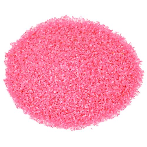 Product Decorative sand pink craft sand colored sand 0.5mm neon pink 1kg