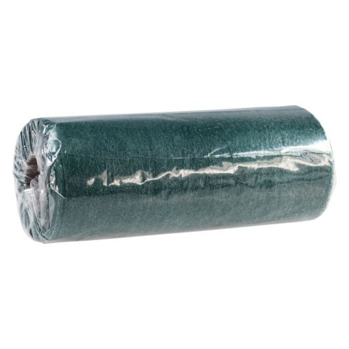 Product Decorative fleece table runner decorative fleece table runner blue-green 23cm 25m