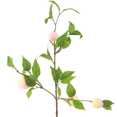 Decorative Branch Artificial Peach Decorative Artificial Branch 52cm 2pcs