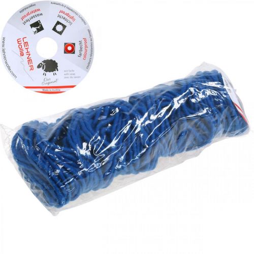 Product Wick thread felt cord with wire 30m blue