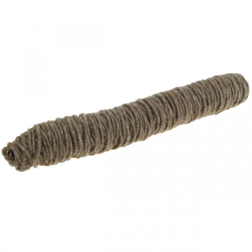 Product Wick thread brown felt cord 55m