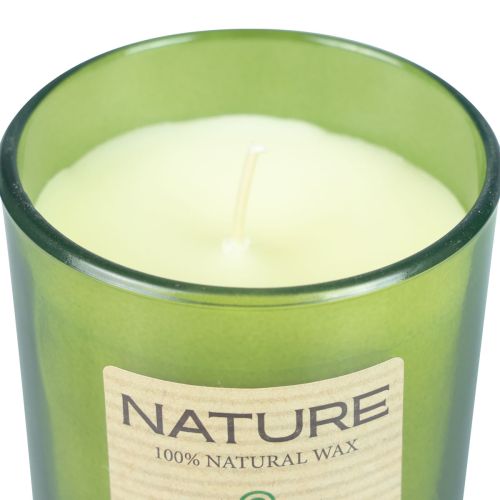 Product Scented candle in glass natural wax candle Manuka Honey 85×70mm
