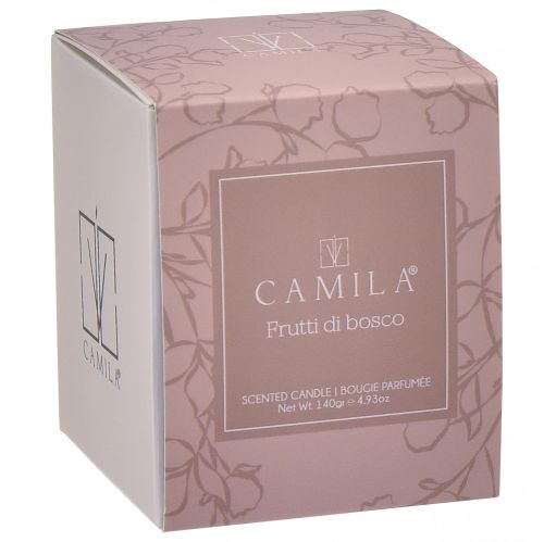 Product Scented candle in glass Camila forest fruit Ø7.5cm H8cm