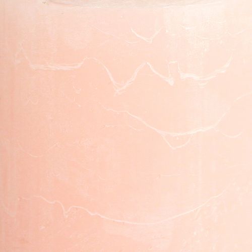 Product Solid coloured candles pink pillar candles light pink 85×120mm 2 pcs