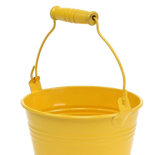 Product Bucket with handle colorful Ø12cm H10cm 8 pcs