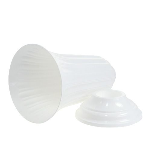 Product Lilia Vase White Ø16cm 1 pc