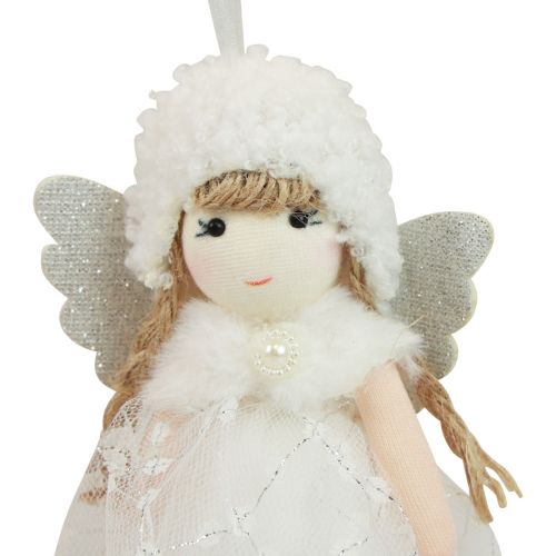 Product Angel decoration Christmas tree decoration Christmas figure tulle H11cm 1 pc