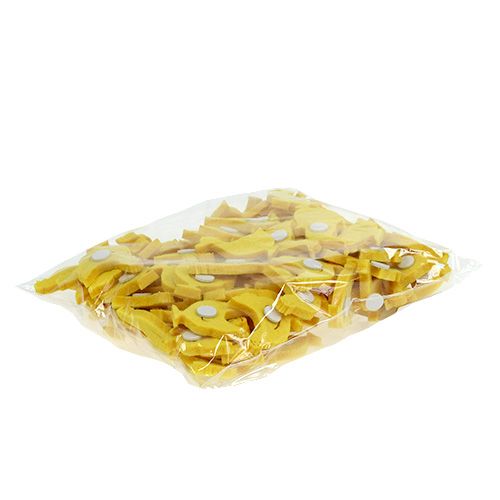 Product Felt duck, chicken self-adhesive yellow 96 pieces