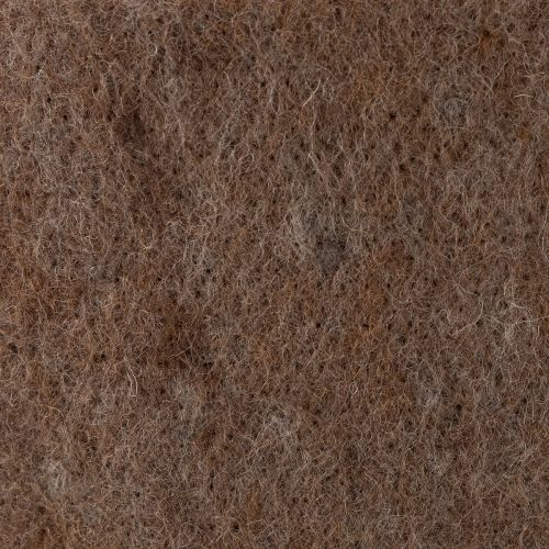 Product Brown wool felt ribbon, 15cm x 5m, for decoration and crafting
