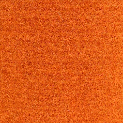 Product Felt ribbon 15cm x 5m orange