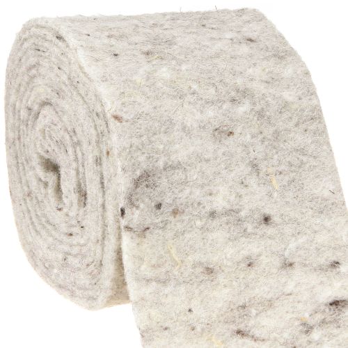 Product Felt ribbon gray 15cm 5m