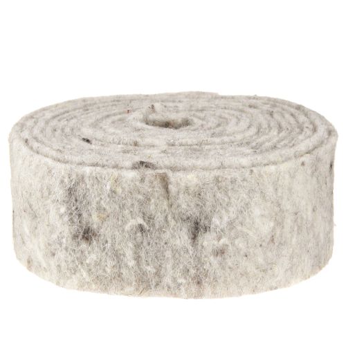 Product Felt Ribbon Gray 7.5cm 5m