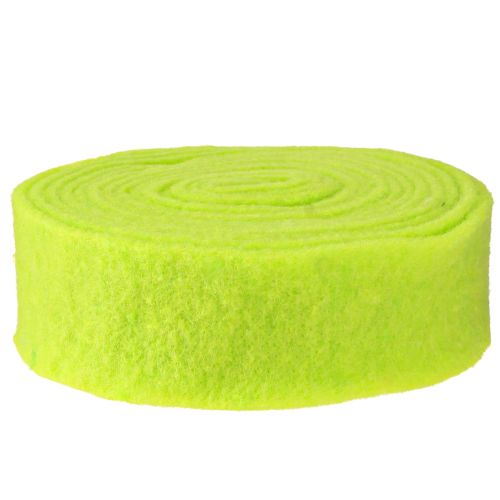 Product Felt Ribbon Green 7.5cm 5m