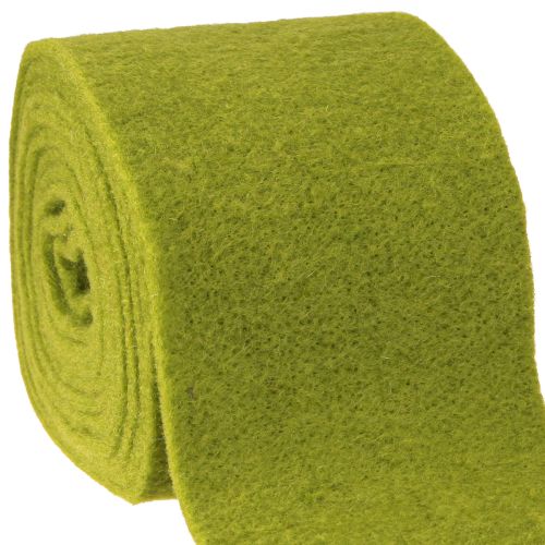 Product Felt ribbon moss green 15cm 5m