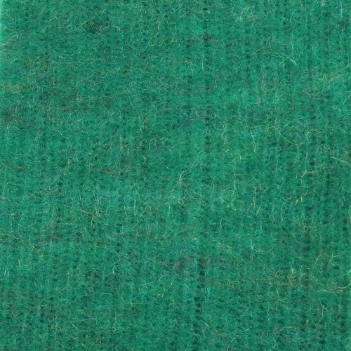 Floristik24 Felt tape, pot tape, wool felt green, golden shimmering 15cm 5m