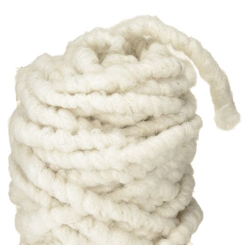 Product Felt Cord Flausch Mirabell 25m White