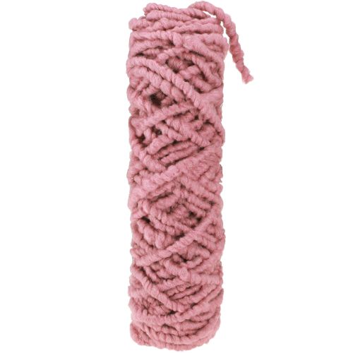 Product Fluffy Mirabell felt cord old pink 25m