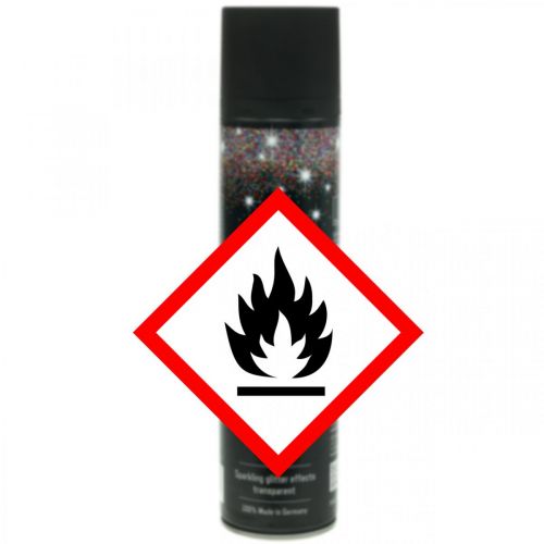 Floristik24 Glitter spray for handicrafts colorful spray paint glitter 400ml