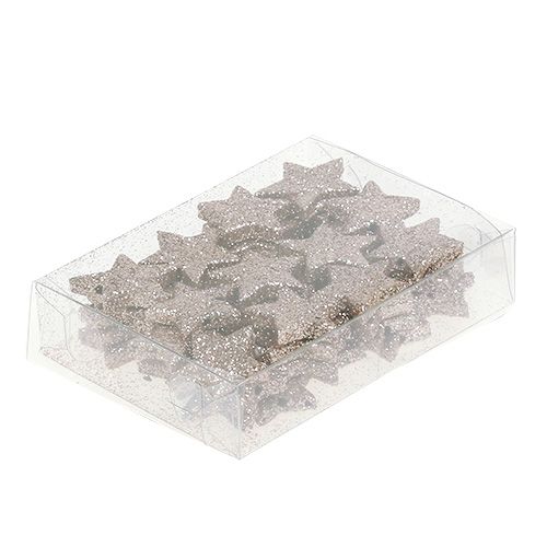 Product Glitter Stars 2.5cm Champagne 96 pcs