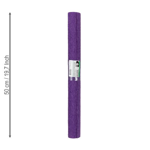 Product Florist crepe paper dark purple 50x250cm