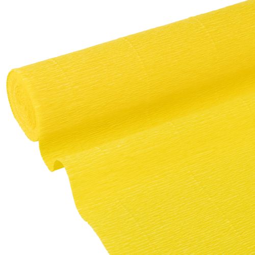 Product Florist Crepe Paper Yellow 50x250cm