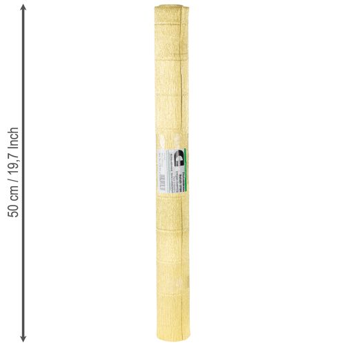 Product Florist Crepe Paper Gold 50x250cm