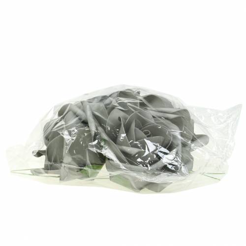 Product Foam Rose Grey Ø15cm 4 pcs