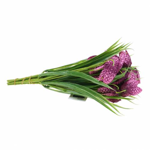 Product Checkered lilies Fritillaria artificial purple 29cm 6 pcs