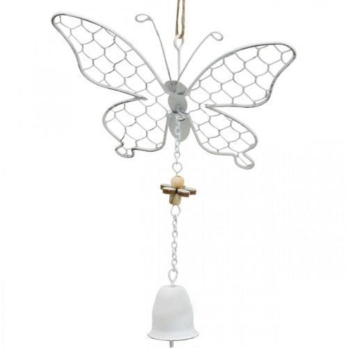 Floristik24 Spring decoration, metal butterflies, Easter, decoration pendant butterfly 2pcs