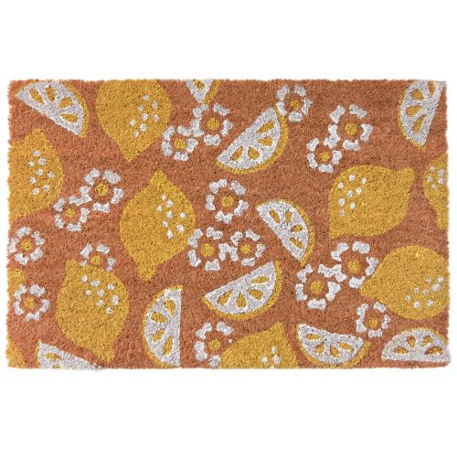 Product Doormat Lemons and Flowers Doormat Coconut Mat 40×60cm