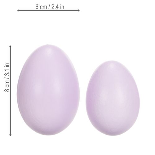 Product Artfully dyed goose eggs, perfect as individual spring decorations, 9cm, 10 pieces