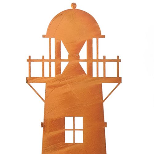 Floristik24 Garden decoration rust lighthouse maritime decoration metal 60cm