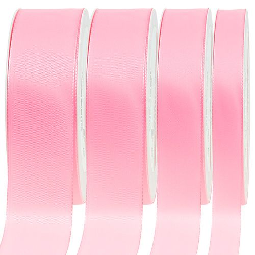 Floristik24 Gift and Decoration Ribbon 50m Light Pink