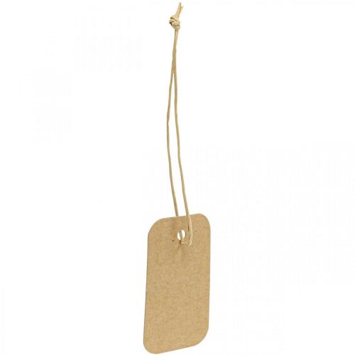 Product Gift Tags Natural Paper Labels 3.5x6cm 100 Pcs