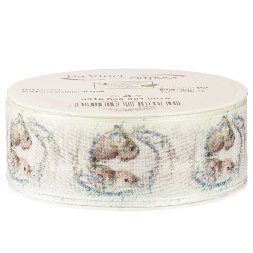 Product Gift ribbon Easter ribbon rabbits 40mm 18m