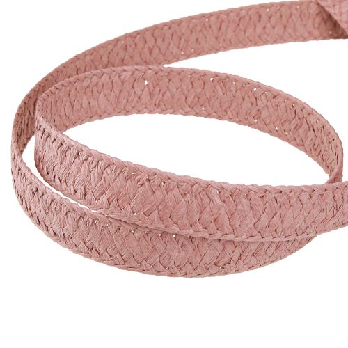 Product Gift Ribbon Paper Old Pink Paper Ribbon Braided 20mm 10m