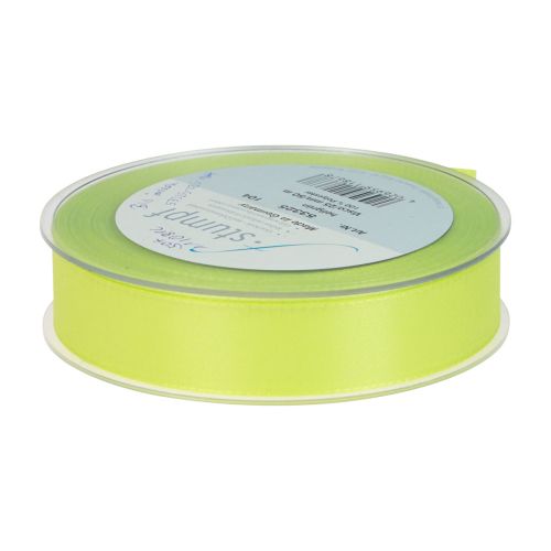 Product Gift ribbon green ribbon light green 25mm 50m