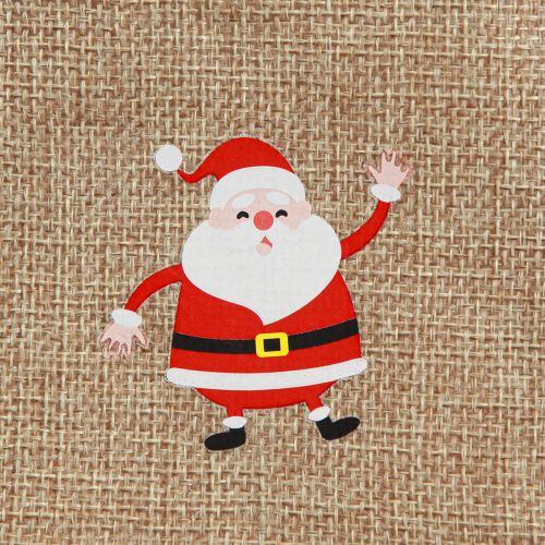 Product Gift bag Christmas bag Jute Look 10×13cm 8pcs