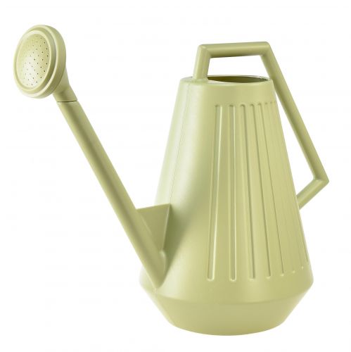 Product 9L watering can in olive green with removable rose, practical for garden and flower care, robust, 42cm