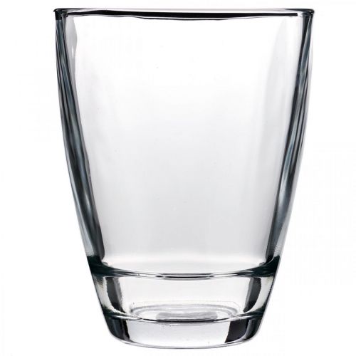 Floristik24 Orchid planter glass clear H17cm W13cm