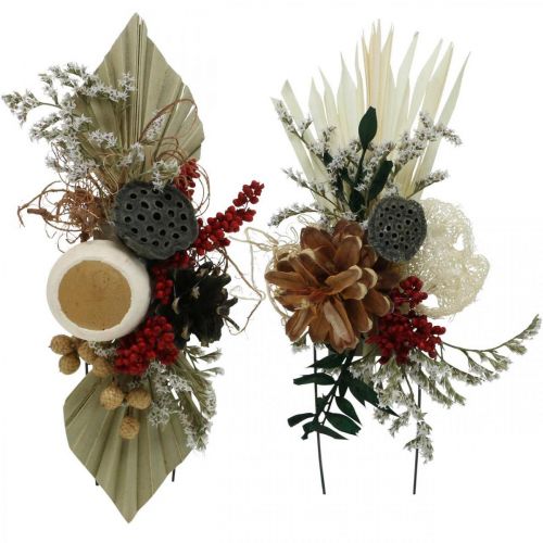 Product Natural materials grave arrangements exotic 4-fold sorted 28 pcs